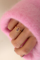 Atelier Maison Crazy About you ring | 18 karaat geel goud