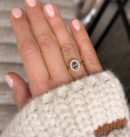 Atelier Maison Happy Together ring | mt53 | blauwe LGD