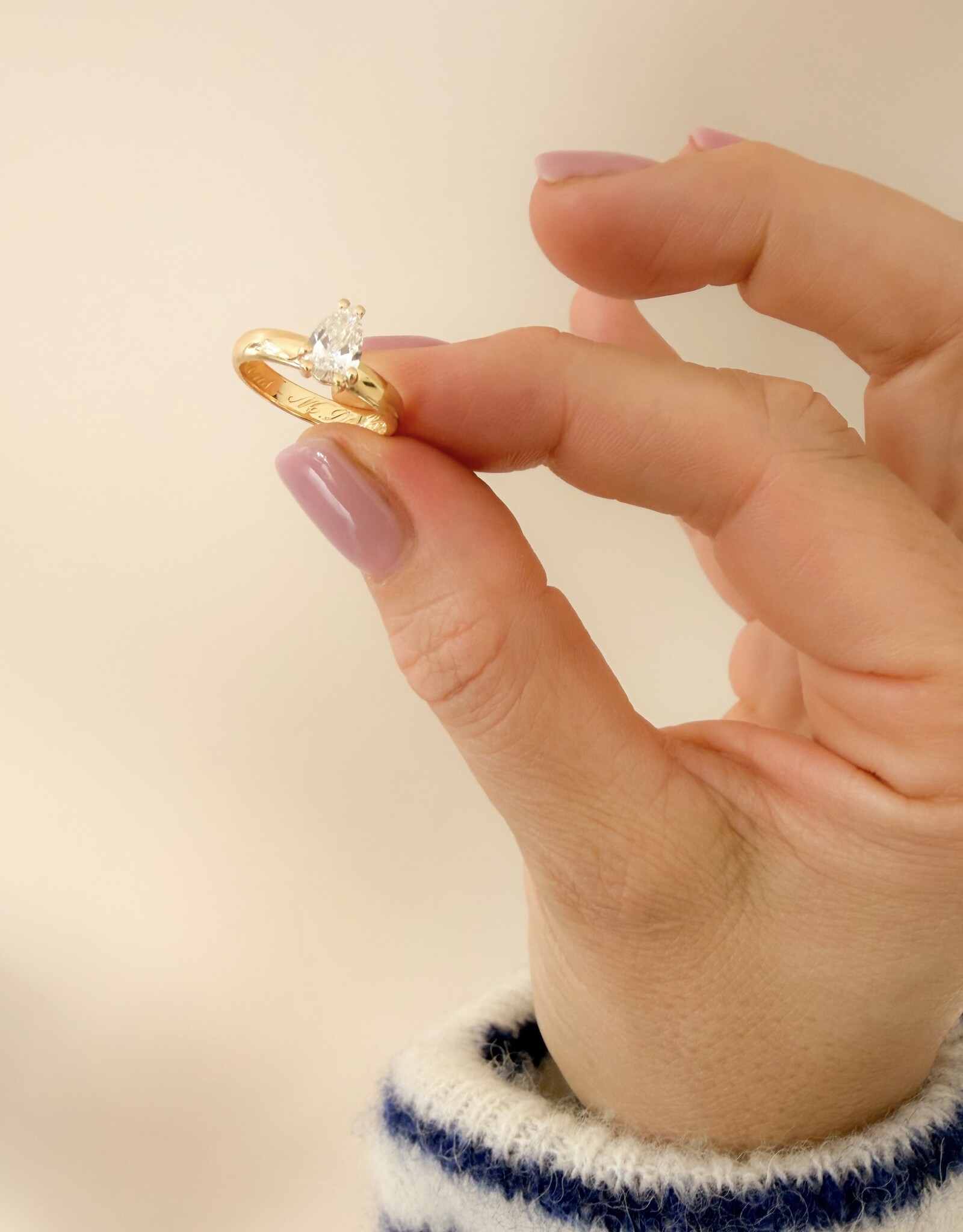 Atelier Maison Revive: Diamant op oude trouwring
