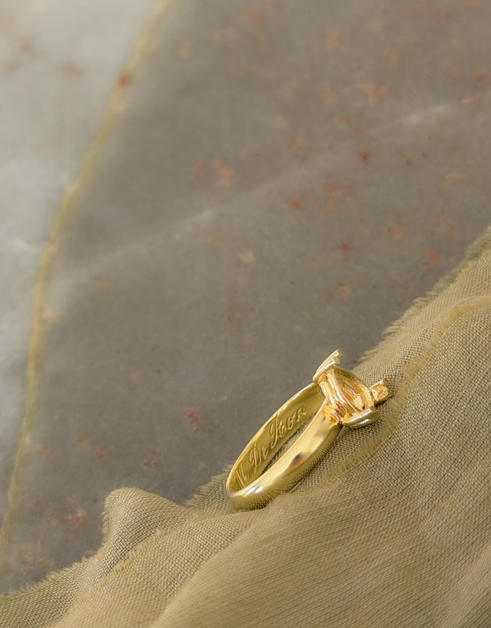 Atelier Maison Revive: Diamant op oude trouwring