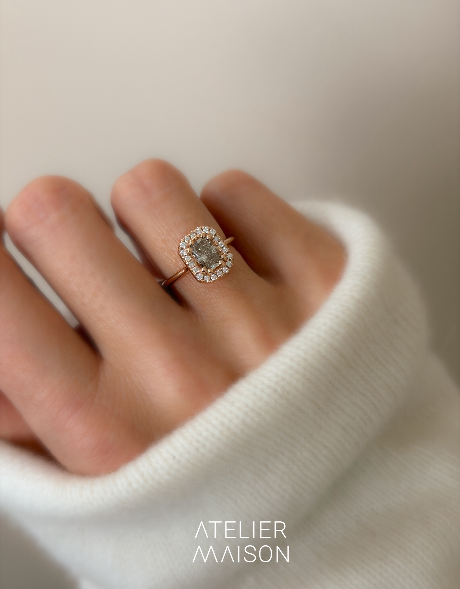 Atelier Maison met labgrown kleurdiamant | vanaf