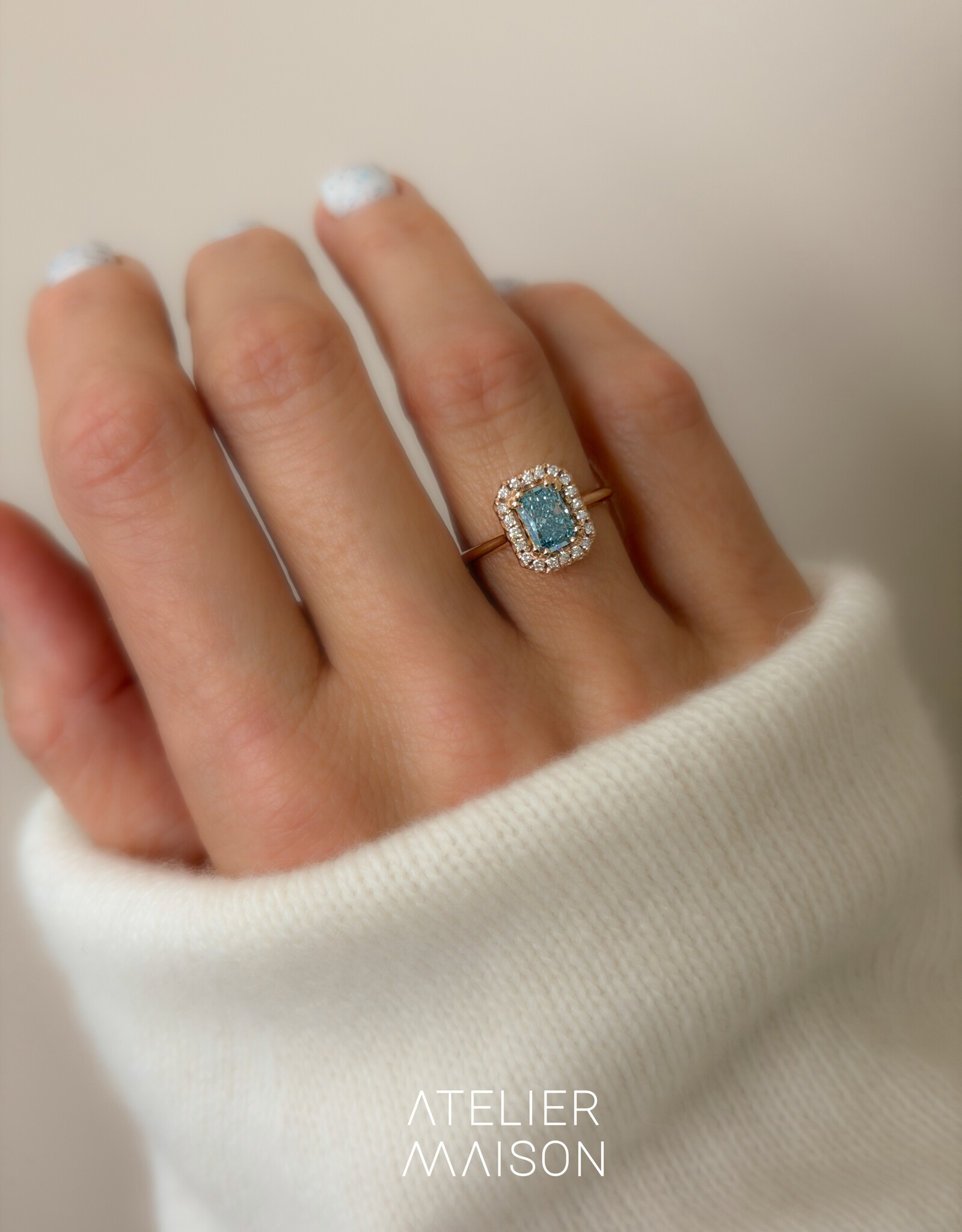 Atelier Maison met labgrown kleurdiamant | vanaf