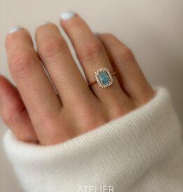 Atelier Maison Good Mood  ring met kleurdiamant | vanaf