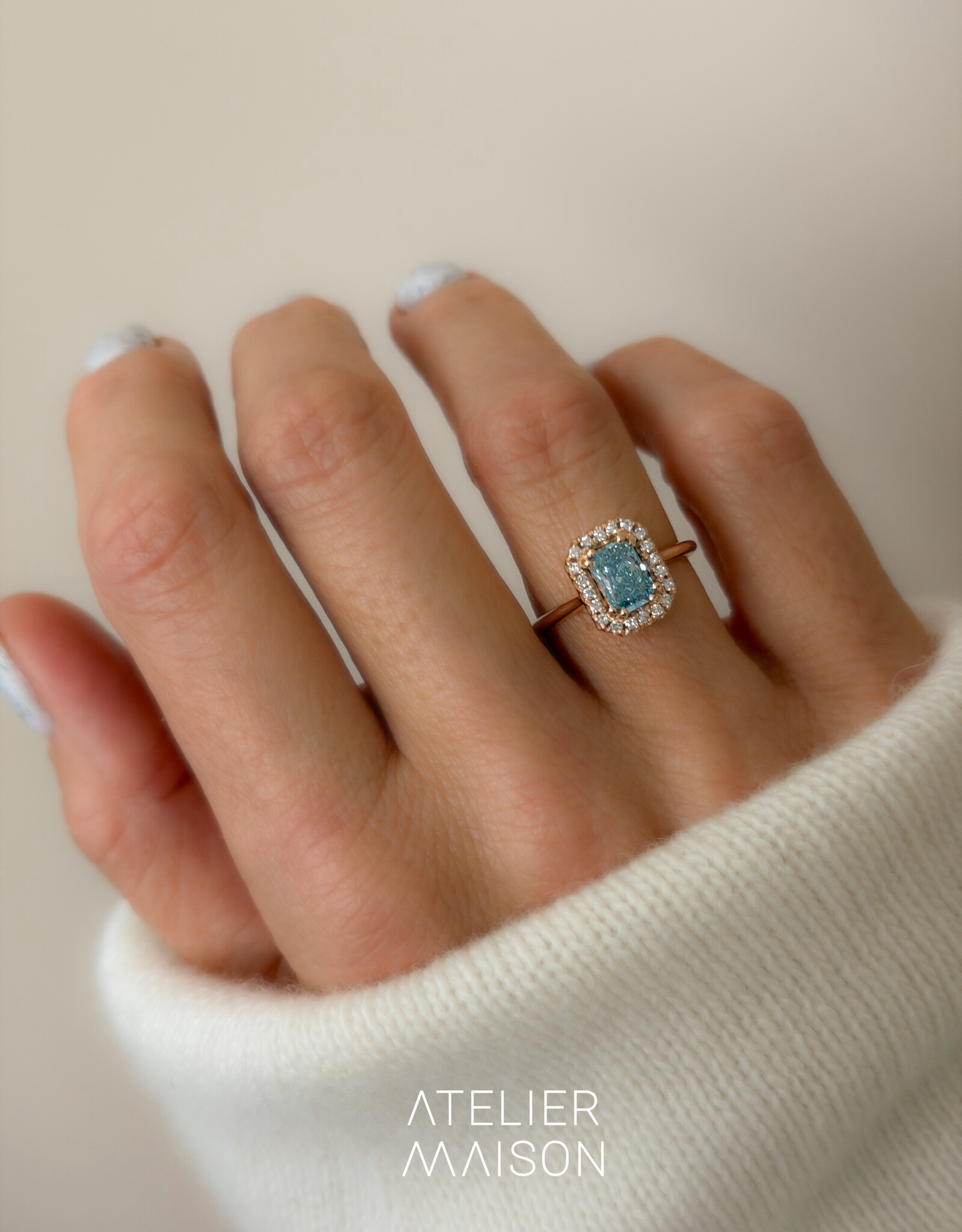 Atelier Maison met labgrown kleurdiamant | vanaf