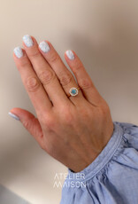 Atelier Maison The Glow ring met kleurdiamant | vanaf