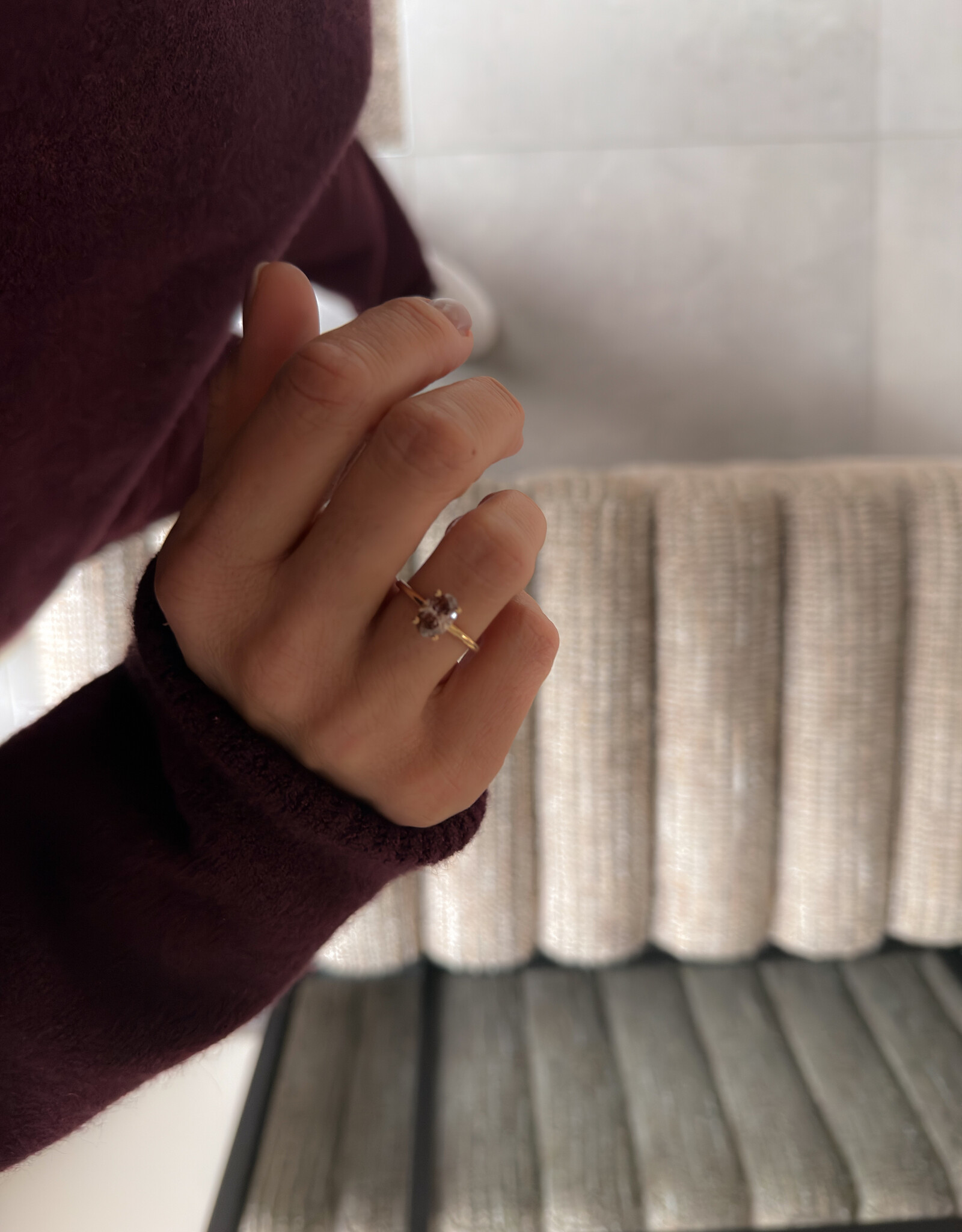 Atelier Maison met labgrown kleurdiamant