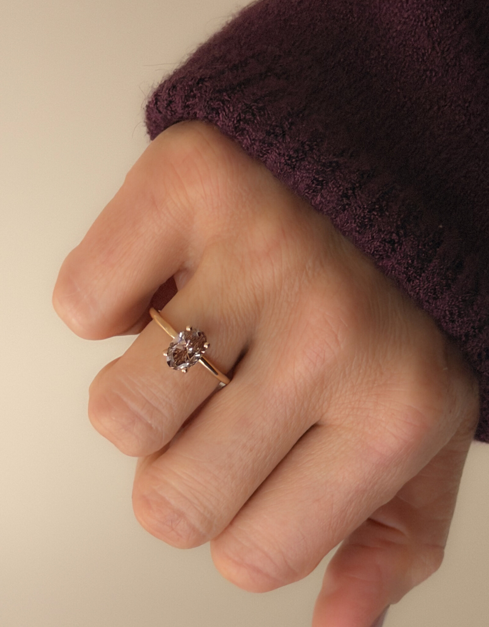 Atelier Maison met labgrown kleurdiamant