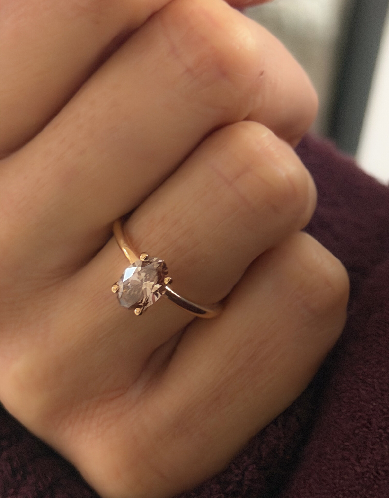 Atelier Maison met labgrown kleurdiamant