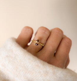 Atelier Maison Selflove ring met kleurdiamant | vanaf