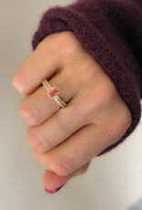 Atelier Maison Selflove ring met roze diamant
