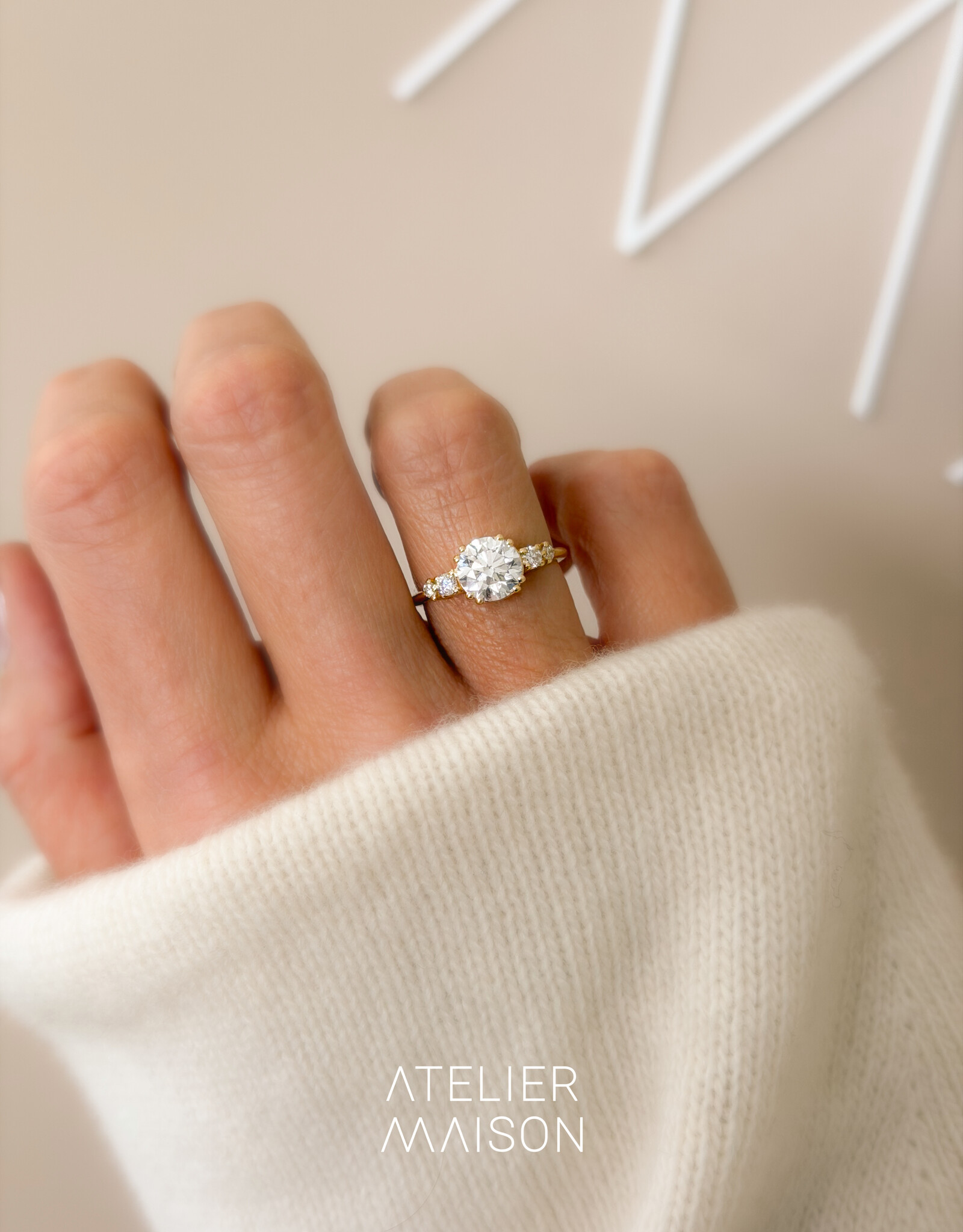 Atelier Maison Personaliseer de Good Life ring naar wens