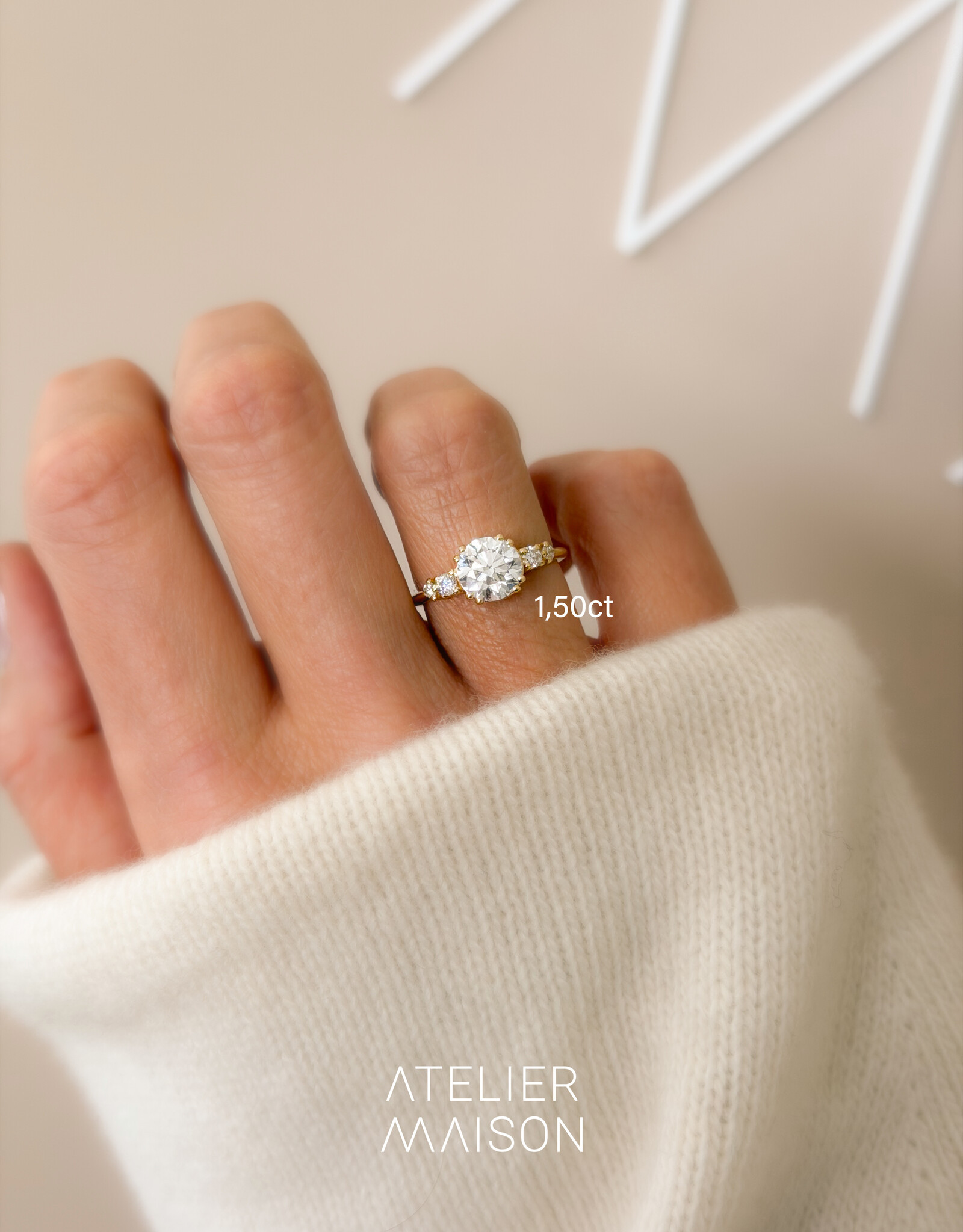 Atelier Maison Personaliseer de Good Life ring naar wens