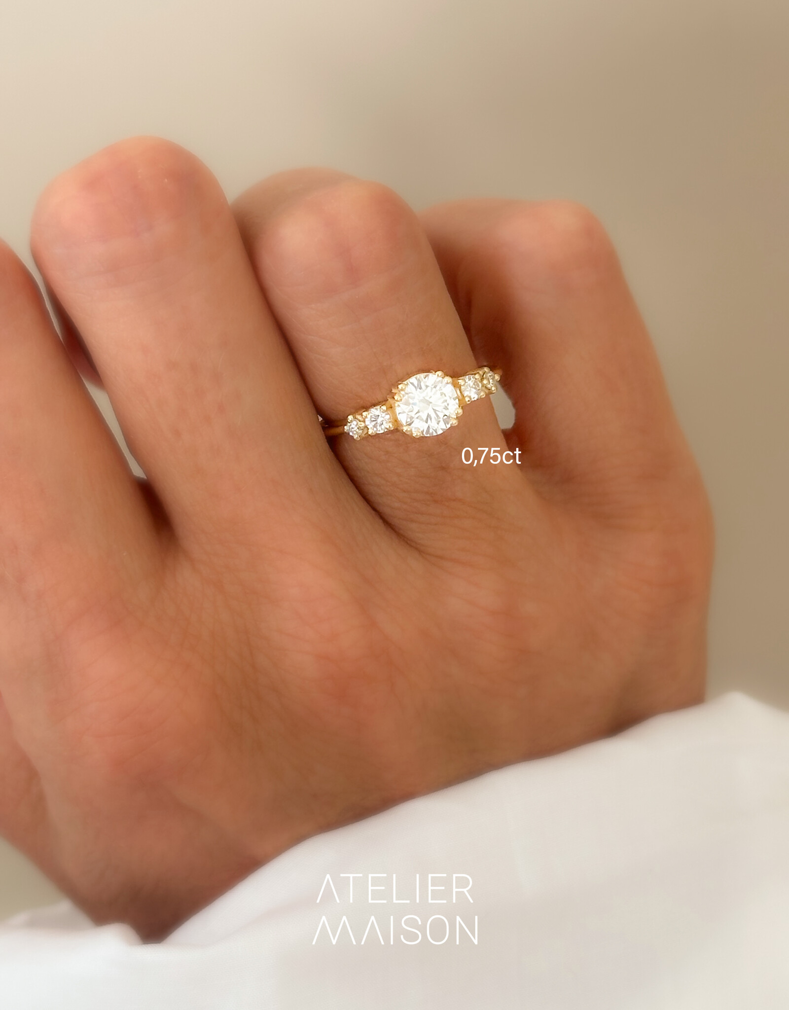Atelier Maison Personaliseer de Good Life ring naar wens