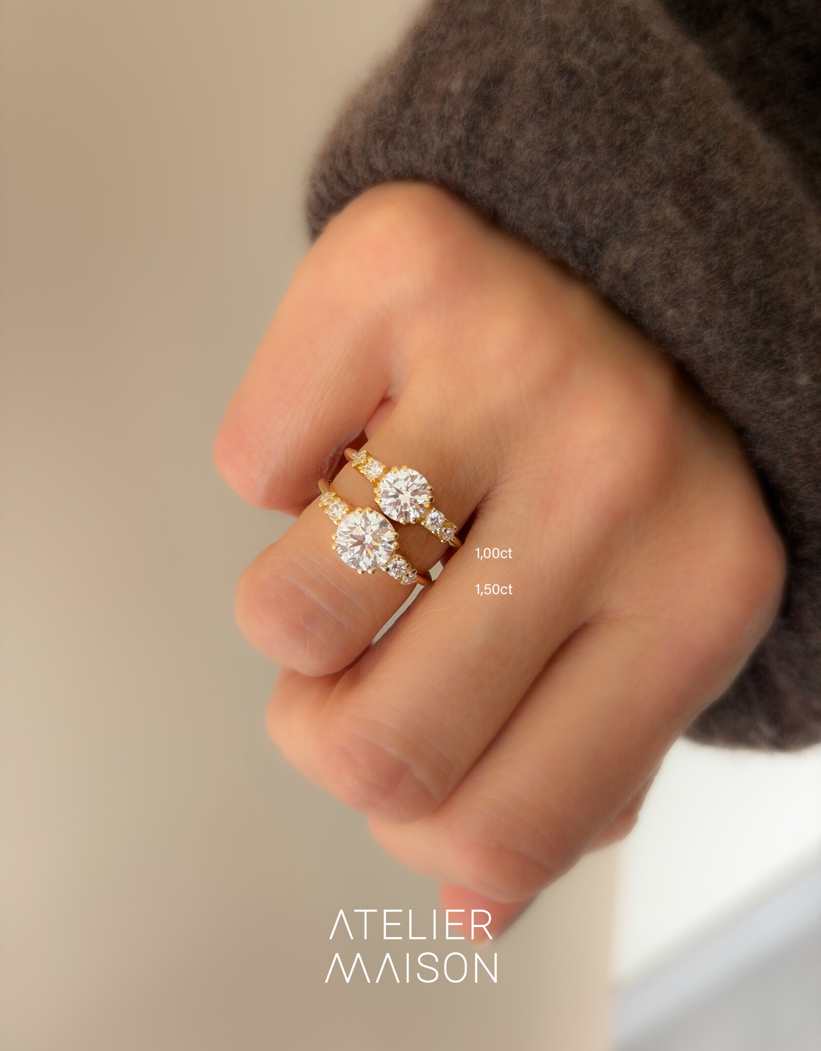 Atelier Maison Personaliseer de Good Life ring naar wens