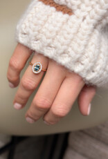 Atelier Maison Happy Together ring met blauwe diamant