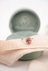 Atelier Maison Happy Together ring met roze spinel