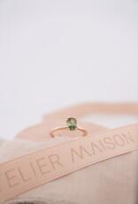 Atelier Maison Selflove ring  met groene saffier