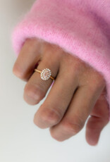 Atelier Maison Happy Together ring met roze diamant