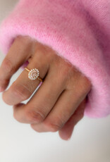Atelier Maison Happy Together ring met roze diamant