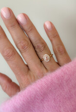 Atelier Maison Happy Together ring met roze diamant