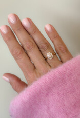 Atelier Maison Happy Together ring met roze diamant