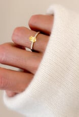 Atelier Maison Wonderland ring met gele diamant