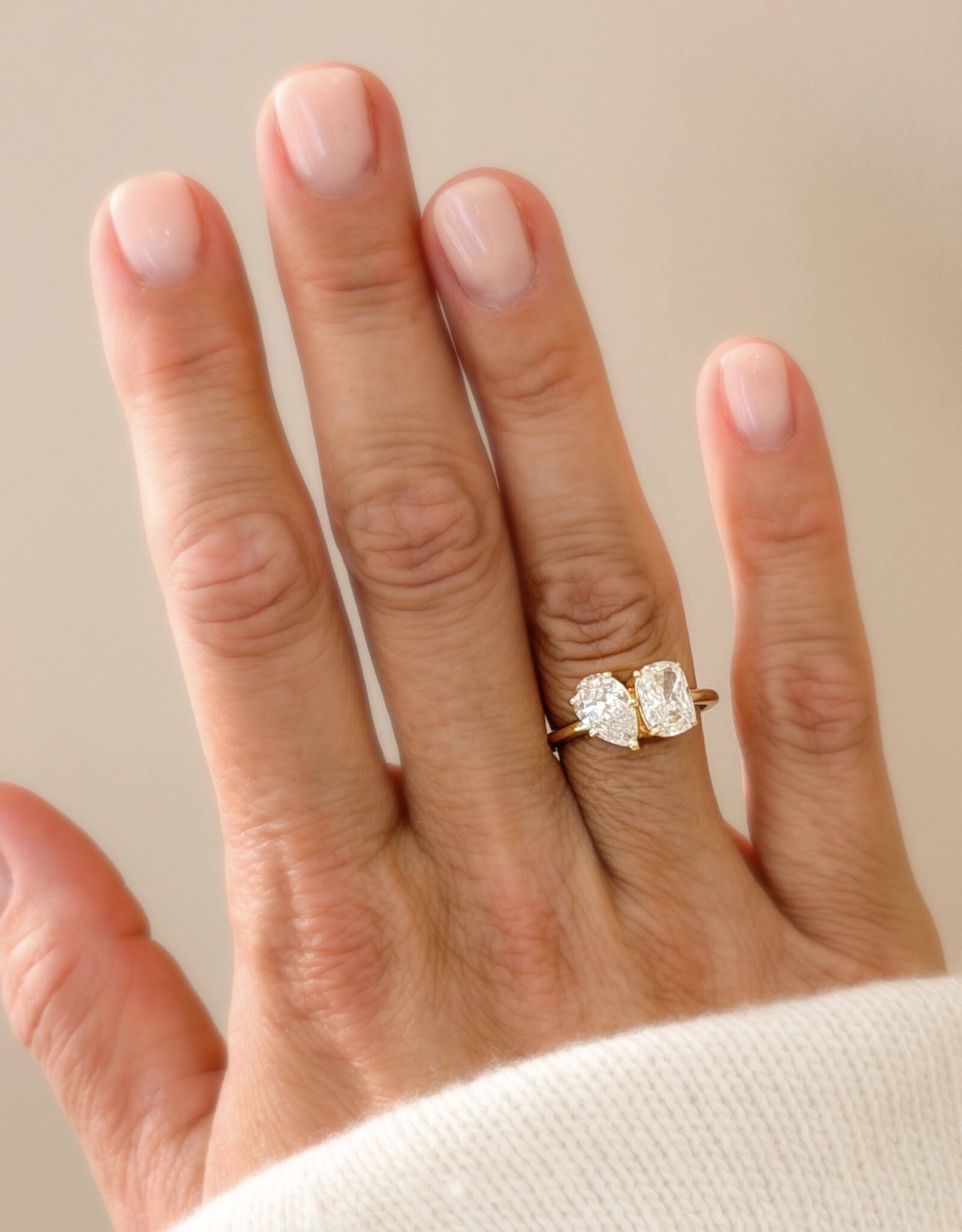 Atelier Maison The Duet ring met diamant
