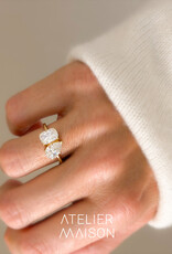 Atelier Maison The Duet ring met diamant