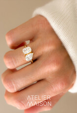 Atelier Maison The Duet ring met diamant