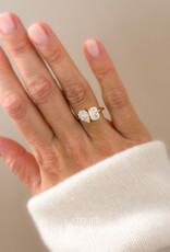 Atelier Maison The Duet ring met diamant