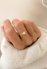 Atelier Maison Embrace Me ring met diamant