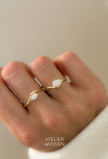 Atelier Maison Embrace Me ring met diamant