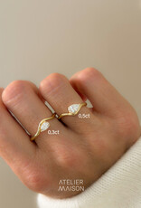 Atelier Maison Embrace Me ring met diamant