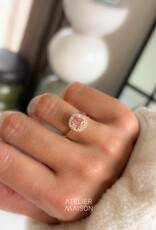 Atelier Maison met roze labgrown diamant