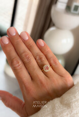 Atelier Maison met roze labgrown diamant