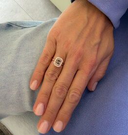Atelier Maison Good Mood ring met grijs/bruine LGD 1,01ct