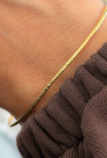 Atelier Maison Gehamerde bangle | 18 karaat goud