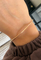 Atelier Maison Gehamerde bangle | 18 karaat goud