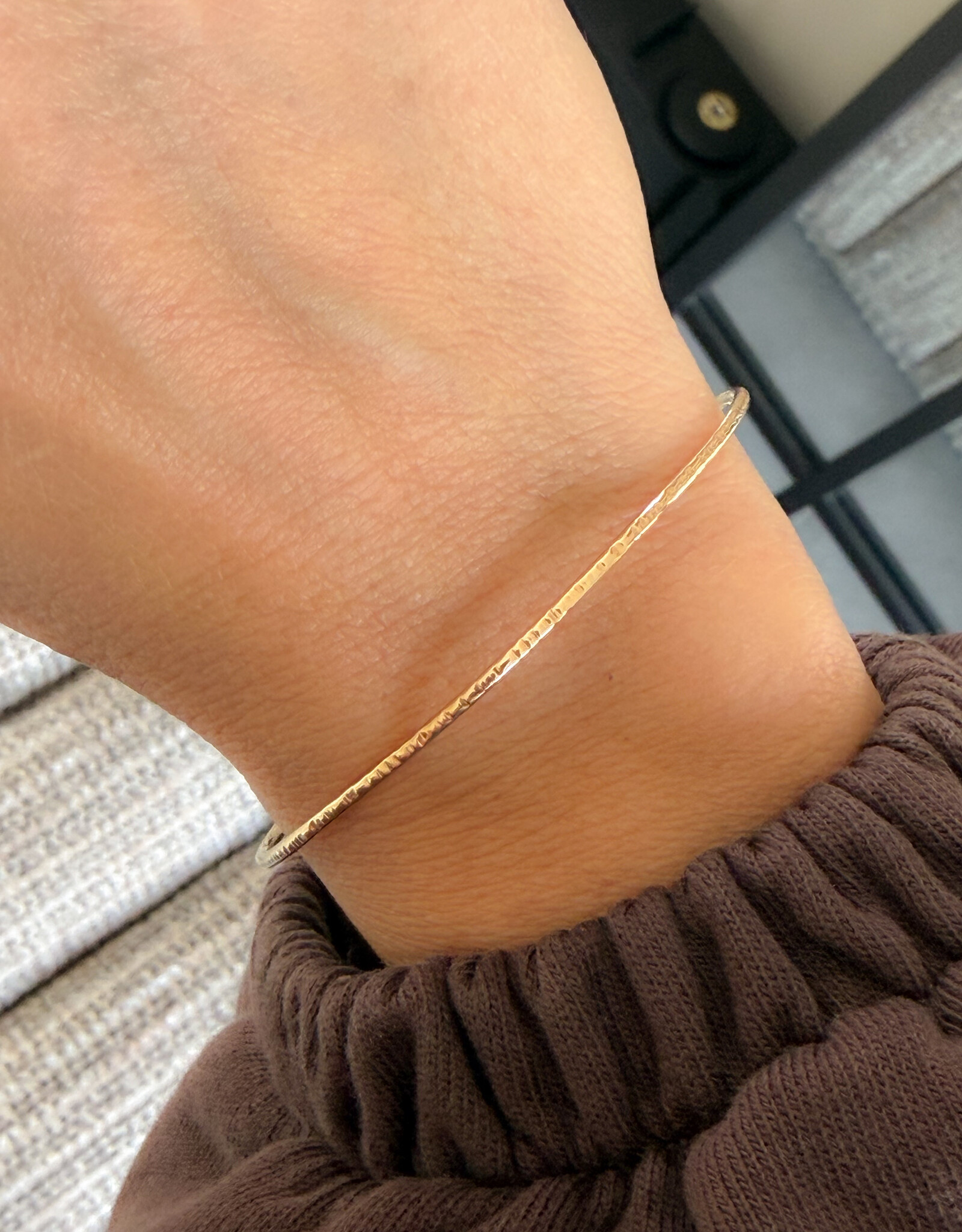 Atelier Maison Gehamerde bangle | 18 karaat goud