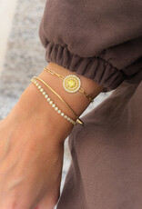Atelier Maison Gehamerde bangle | 18 karaat goud