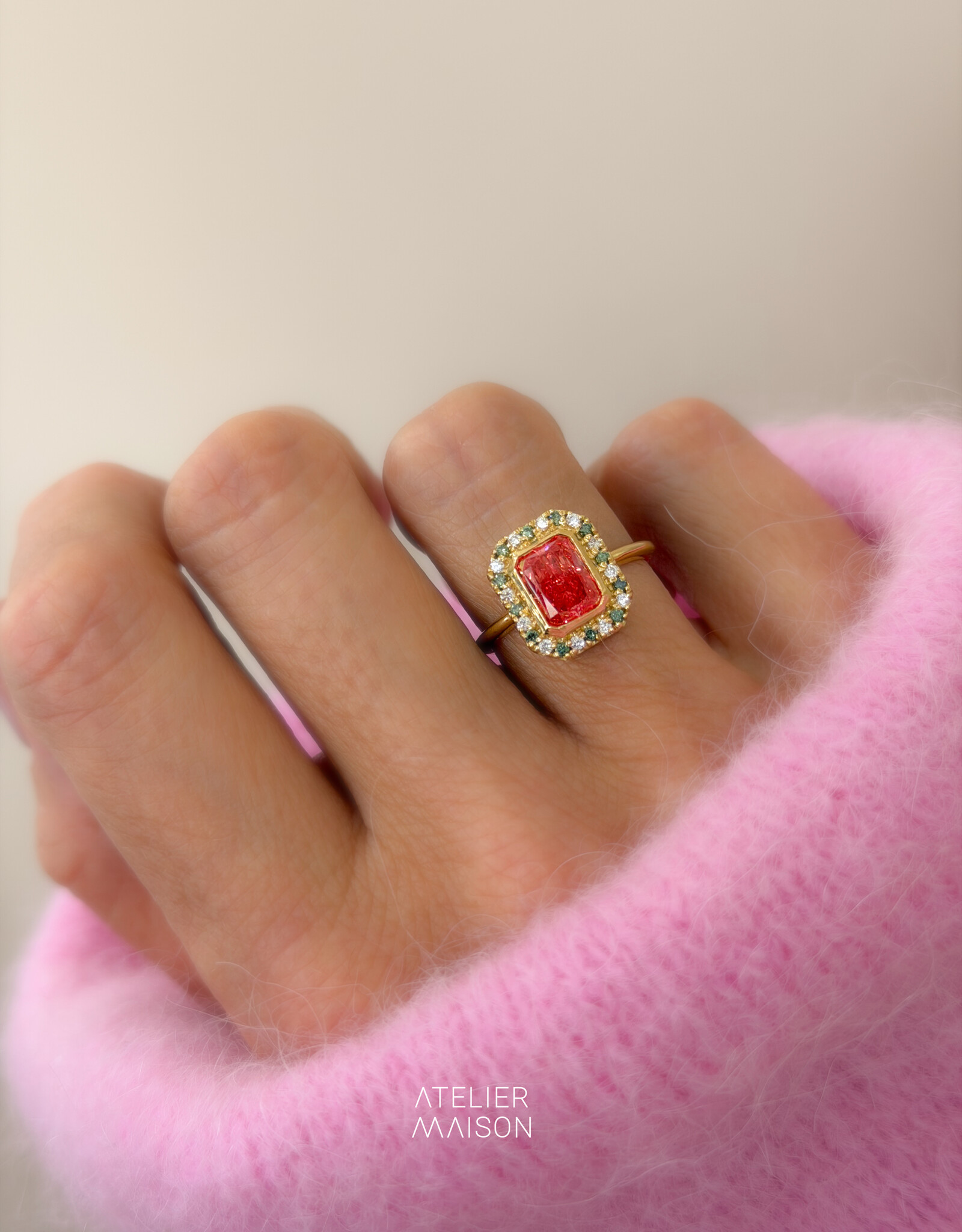 Atelier Maison 18K geel goud | mt 53