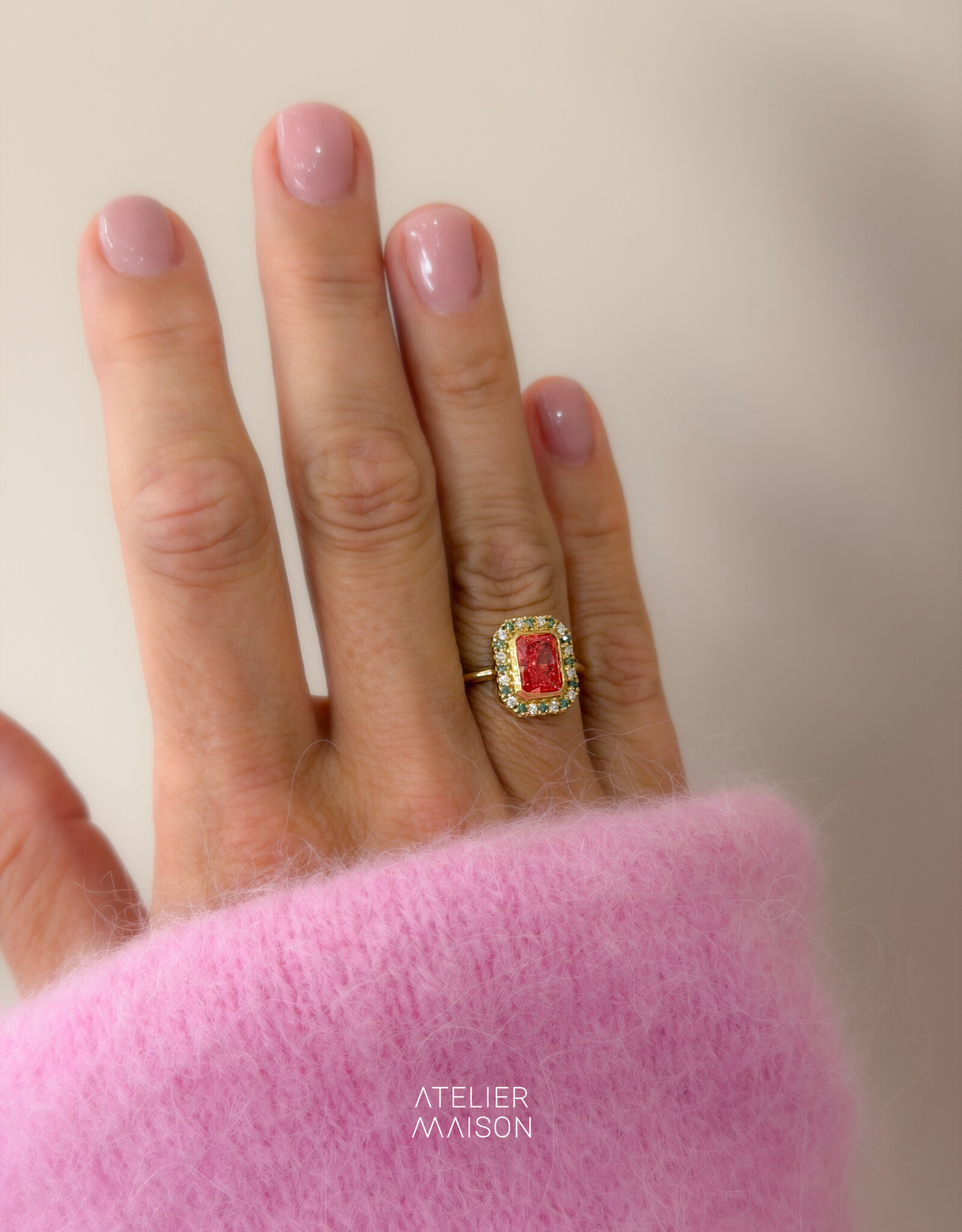 Atelier Maison 18K geel goud | mt 53