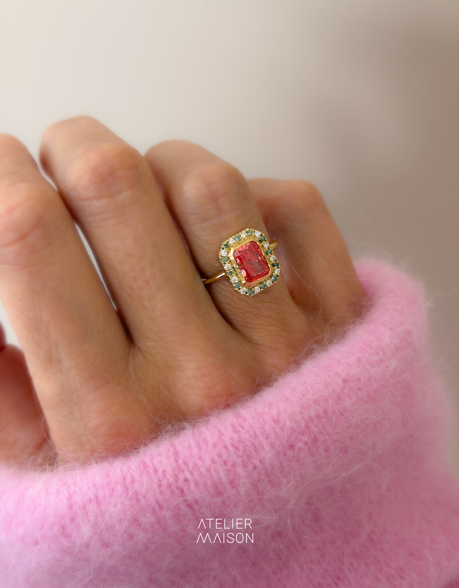 Atelier Maison 18K geel goud | mt 53