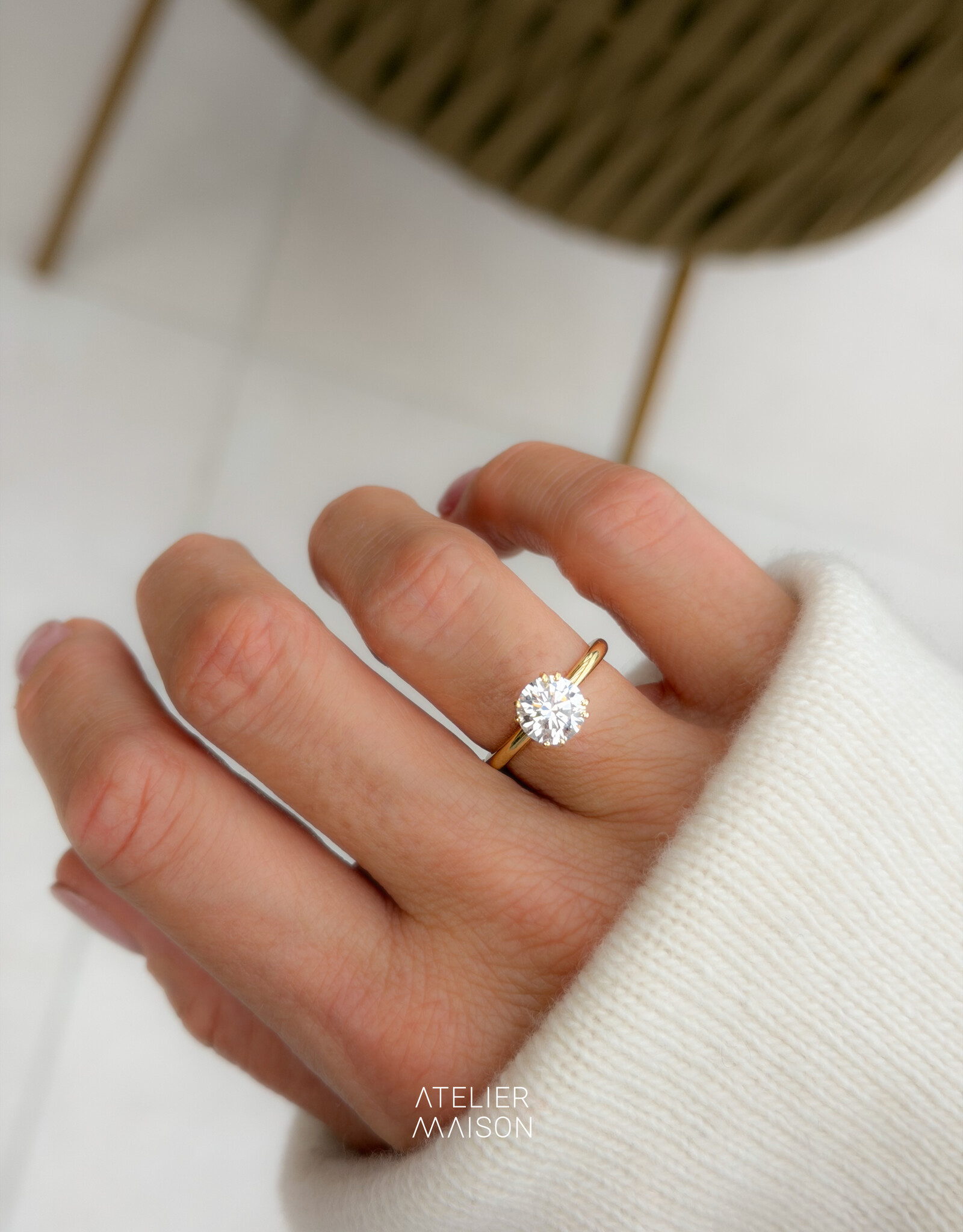 Atelier Maison mt52| 18K geel goud