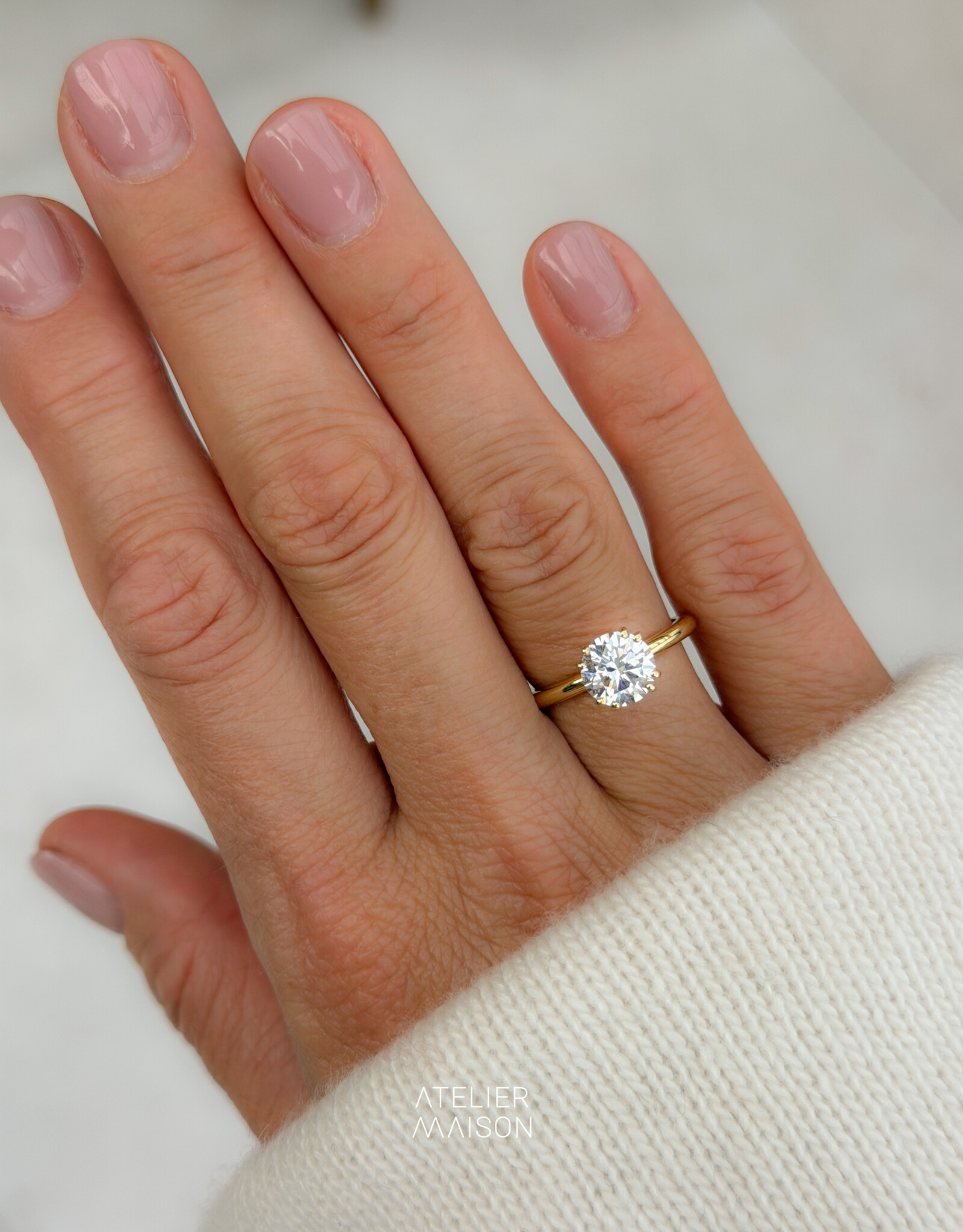 Atelier Maison mt52| 18K geel goud