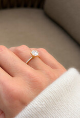Atelier Maison The Lily ring | mt54| 18K geel goud