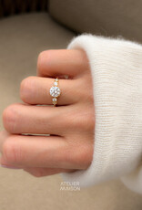Atelier Maison The Good Life ring | 18k geel goud | Mt52