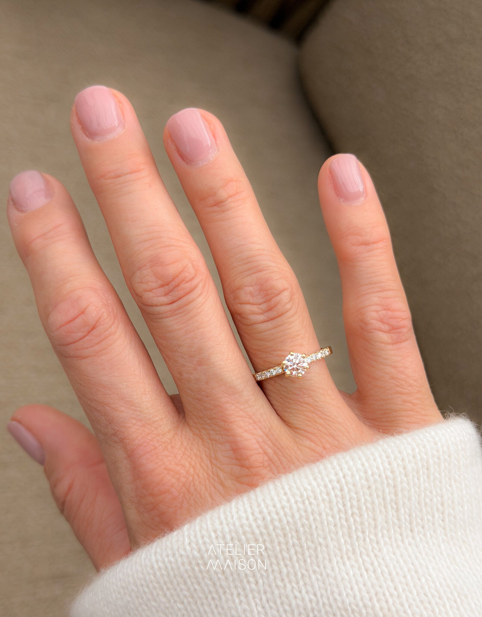 Atelier Maison mt55 | 18K geel goud