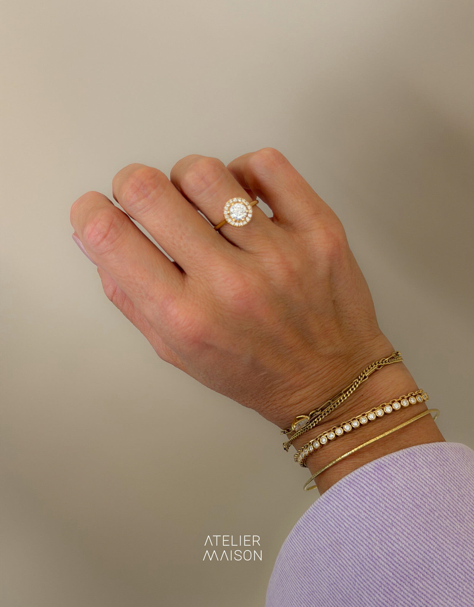 Atelier Maison Mt52 | Sum of Love | 18 karaat geel goud