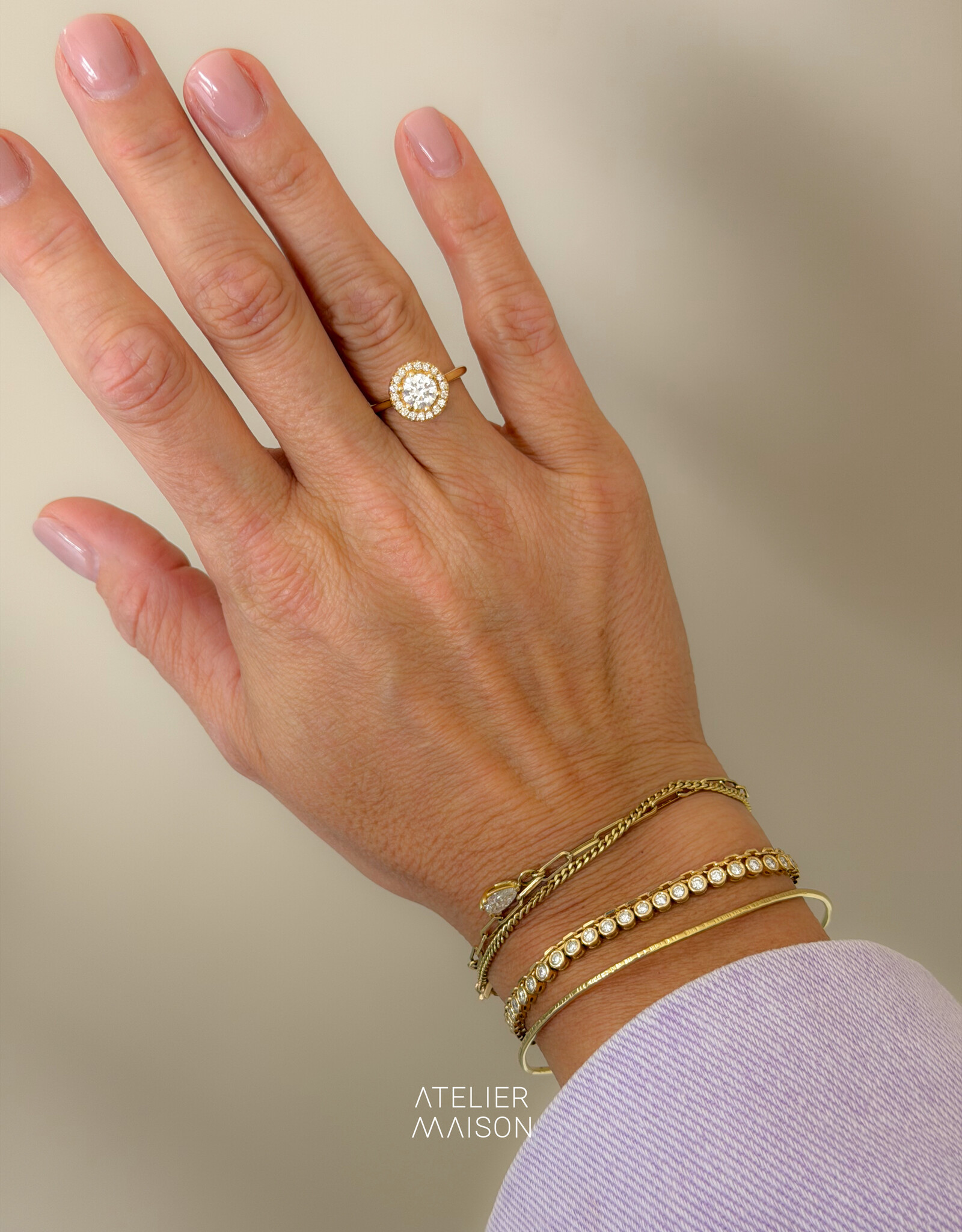Atelier Maison Mt52 | Sum of Love | 18 karaat geel goud